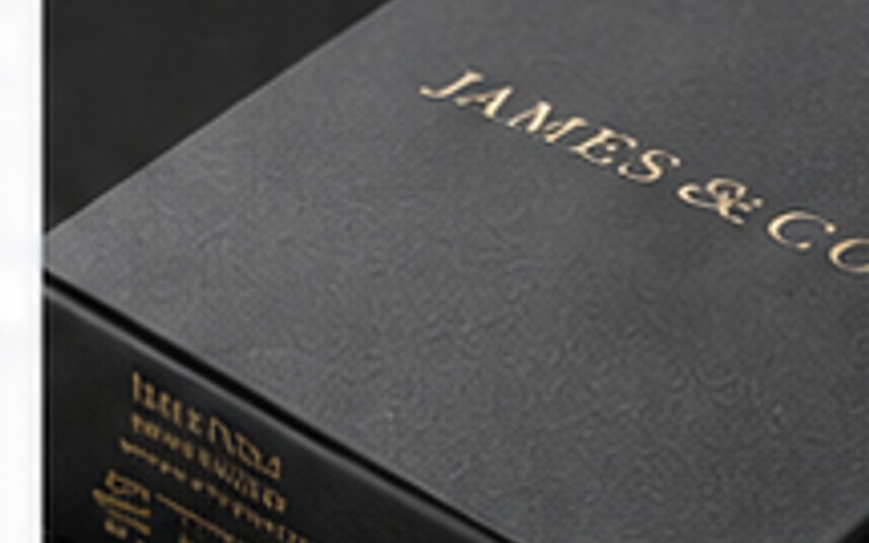 Matte Lamination packaging finish sample