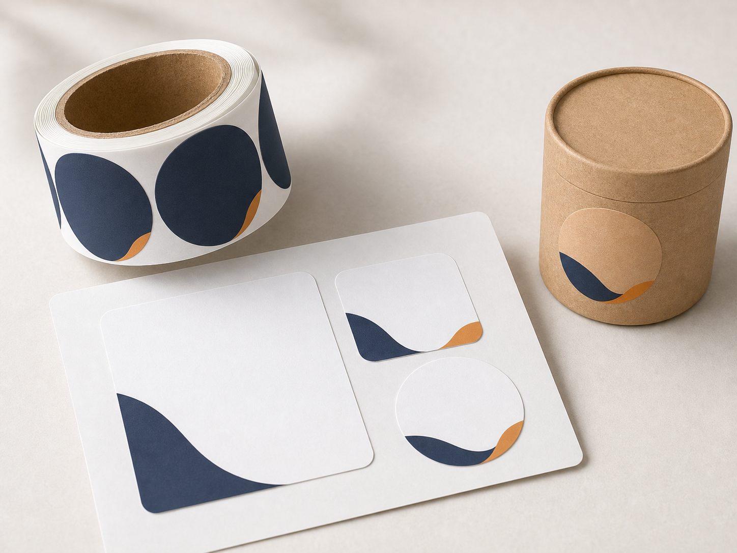 Labels & Stickers packaging example 1