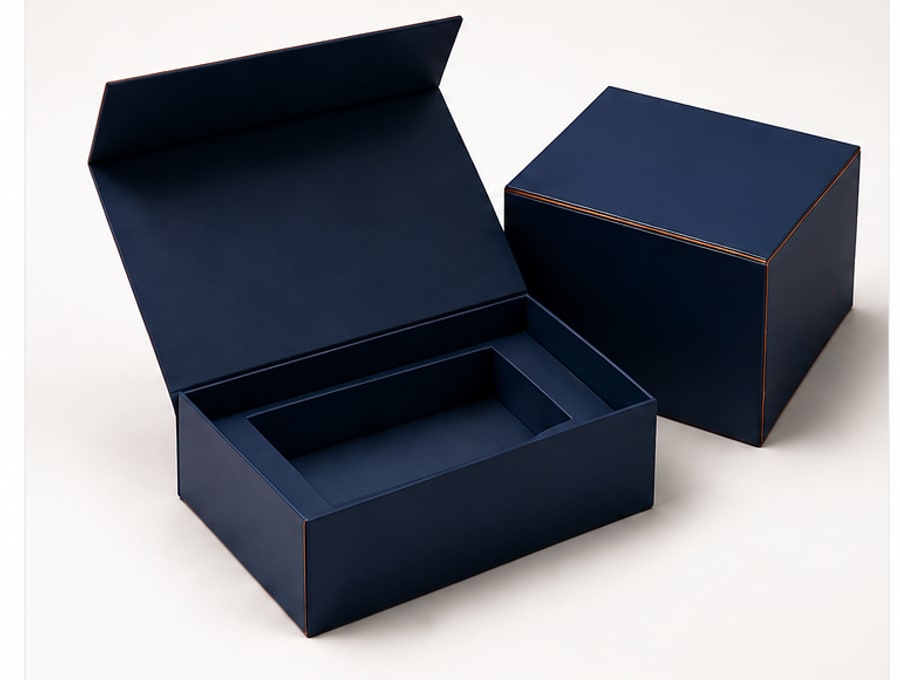Magnetic Closure Box packaging structure example